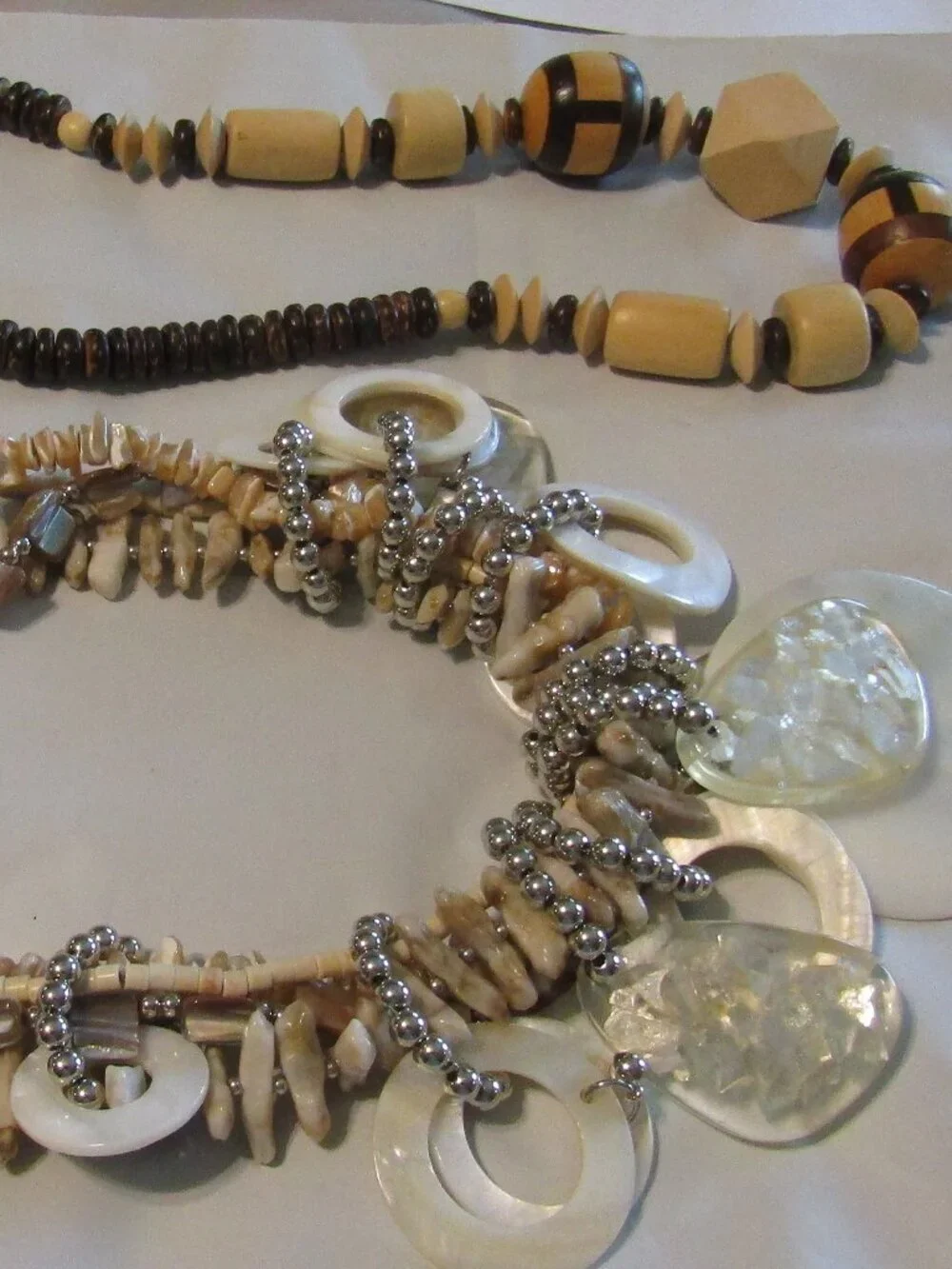 Chunkiest CHUNK STATEMENT NECKLACES, Lot of 6